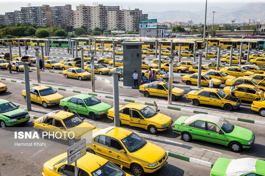 تهران ، تاکسی ها از چهارم خرداد باید برچسب نرخ کرایه داشته باشند