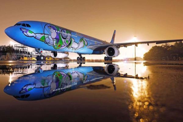 هواپیمای دنیای اسباب بازی دیزنی به مقصد رویاها